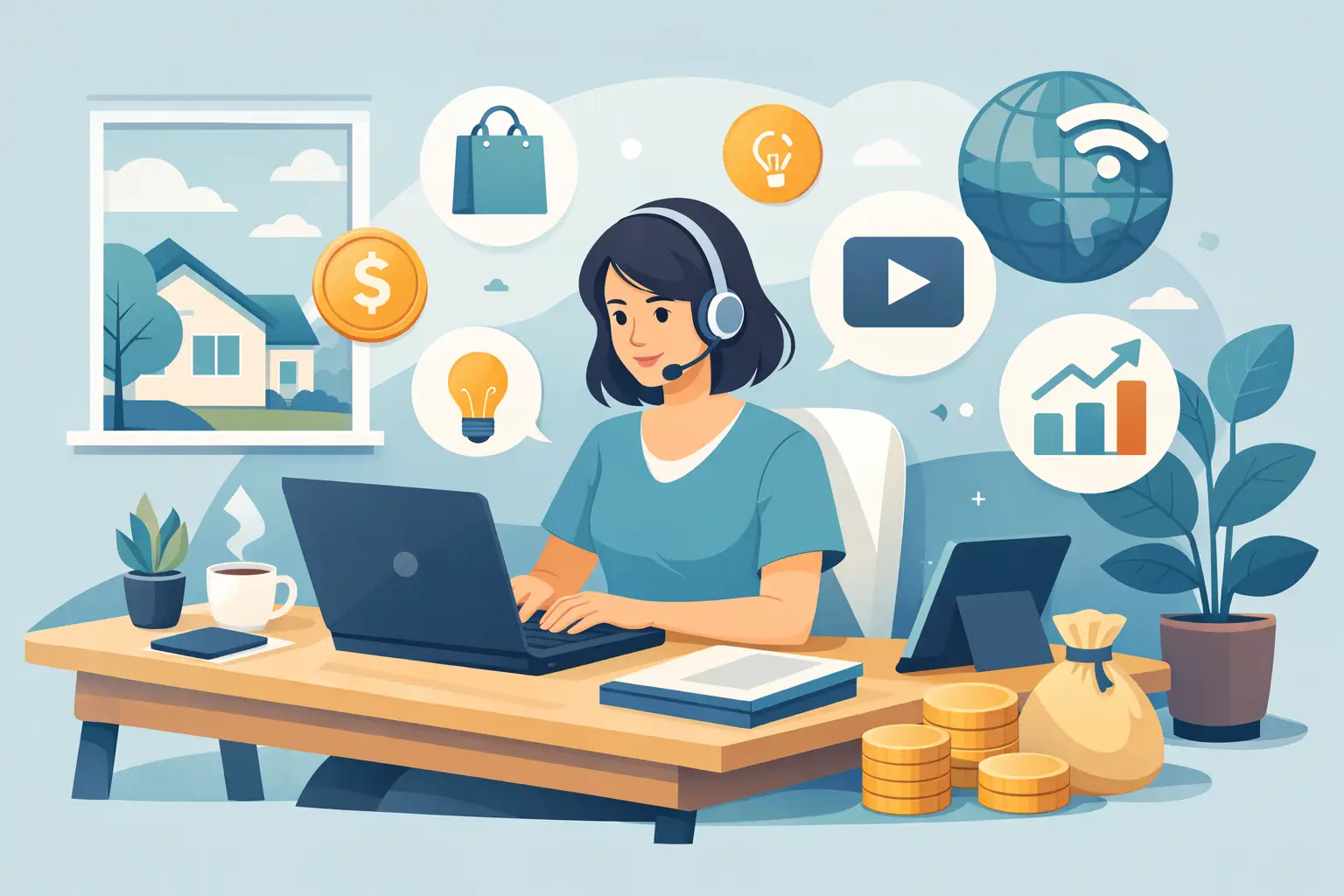12 Best Online Earning Work From Home Ideas