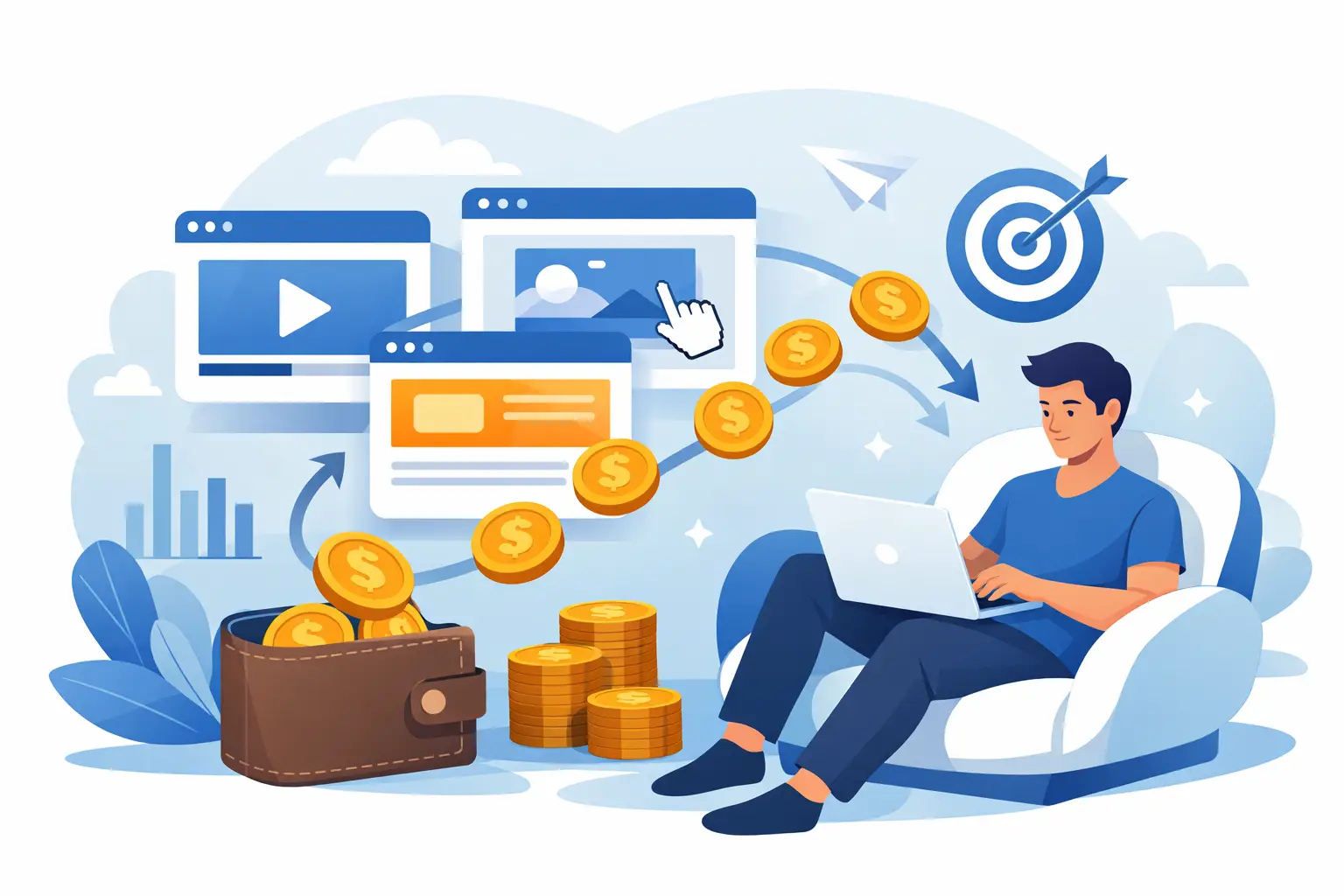 How Ad Surfing Earns Money for Users