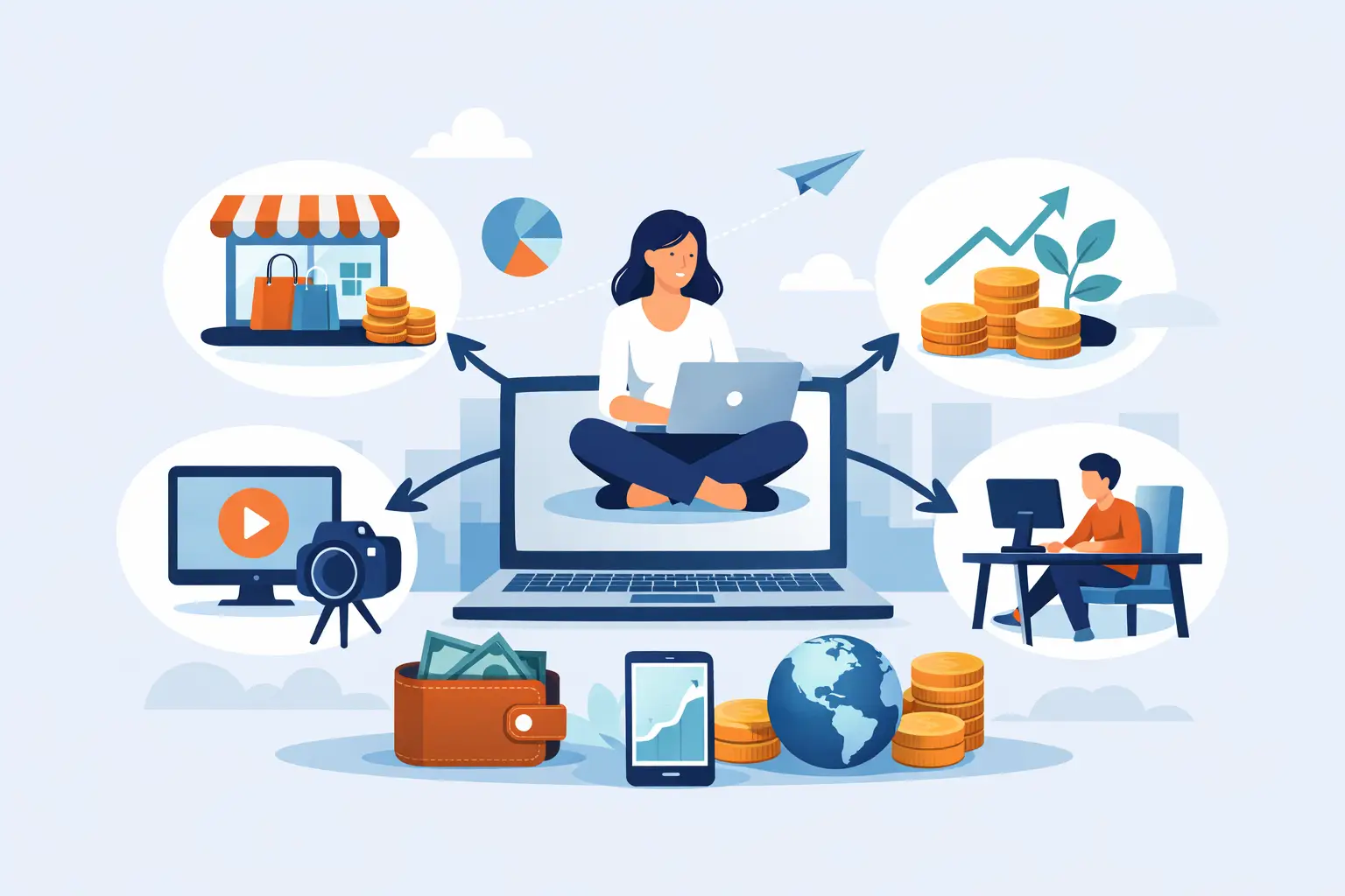 How to Diversify Online Income the Smart Way