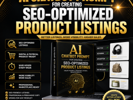 AI Chatbot Prompt for Creating SEO Optimized Product Listings