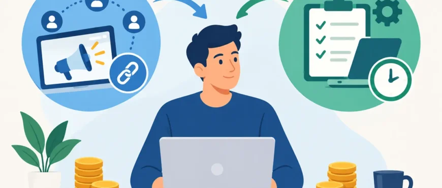 Affiliate Commissions Versus Task Income: Use Both