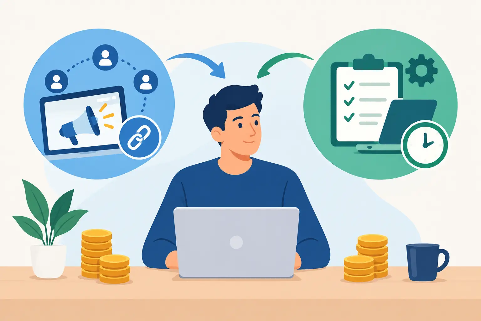 Affiliate Commissions Versus Task Income: Use Both