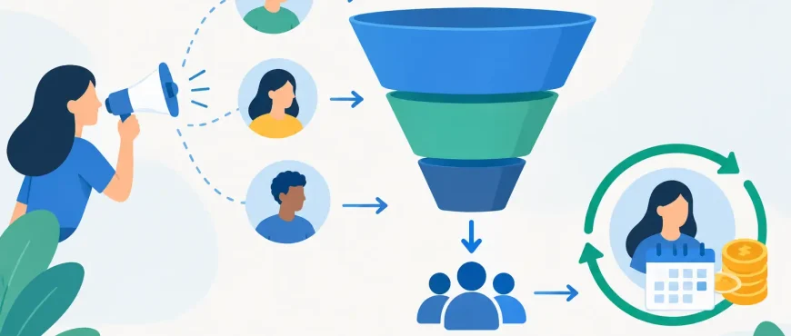 Referral Funnel Example for Recurring Income